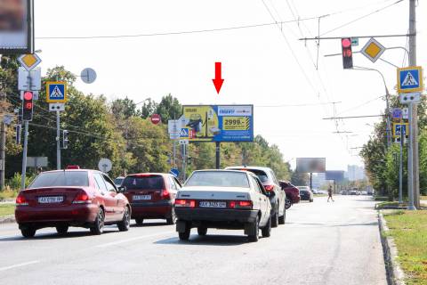 Билборд B в Харькове, 3х6  просп. Льва Ландау (50-річчя СРСР) 148 +  Івана Камишева вул., з центру фото 1