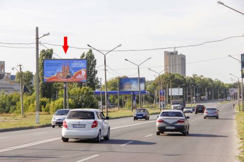 Билборд B в Харькове, 3х6  Клочківська вул. (водосховище) (1), з центру фото 1