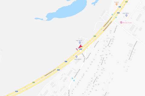 Билборд A в Днепр (Днепропетровск), 3х6  Криворізьке шосе - Потічна вул., АЗС "WOG" схема