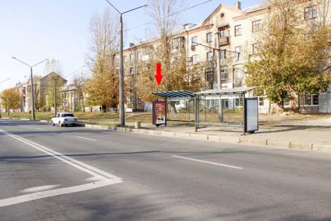 Ситилайт A в Харькове, 1,24х1,84  Салтовское шоссе, 57 (1) (остановка "Михайлика"), из центра фото 1