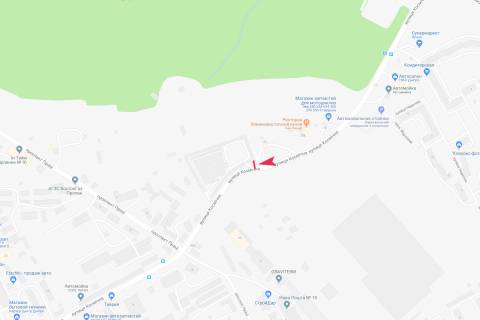 Билборд A в Днепр (Днепропетровск), 3х6  Космічна вул., 30 (АЗС Sentosa Oil) схема