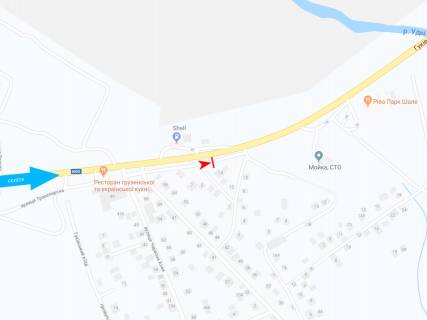 Билборд A в Харькове, 3х6  Полтавський шлях вул. - Тюменський пров., 14, в центр схема