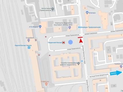 Ситилайт B в Харькове, 1,2х1,8  Котляра (Червоноармійська, Конарєва) ул.,7 схема
