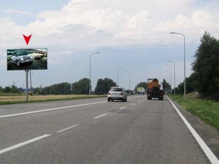 Билборд B в Днепр (Днепропетровск), 2,9х5,9  узвіз Близнюківський (вул. Яснополянська) вул. - Аеропортівська вул.  (300 метрів за перехрестям) (сторона Б) фото 1