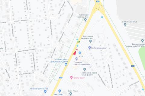 Білборд, Бігборд (Борд)  A у Харкові, 3х6  Мереф'янське шосе, 9-а, в центр схема
