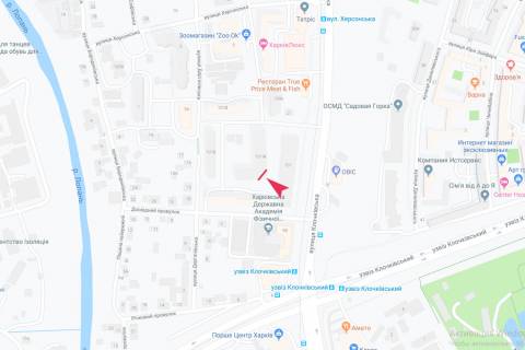 Нестандарт A в Харькове Клочковская ул., 101Ж (возле Инфиза) - Накрышная установка БУКВЫ схема