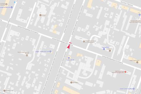 Scrolller, Scroll A in Dnipro (Dnipropetrovsk), 3,1х2,2  Volodimira Antonovica st. - Uria Savcenka  st.  - 452304 scheme
