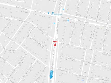 Призма A в Харькове, 3х6  просп. Льва Ландау (50-річчя СРСР), 114/1 + Майкопская ул., в центр - 383341 схема