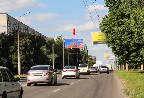 Билборд B в Харькове, 3х6  Гвардейцев Широнинцев ул., 77, из центра фото 1