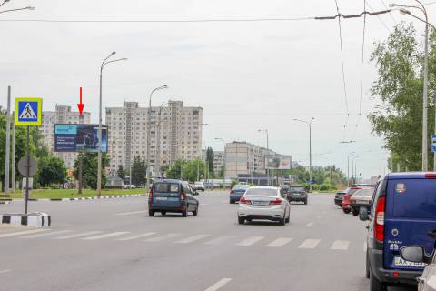 Білборд, Бігборд (Борд)  B у Харкові, 3х6  Людвіга Свободи пр-т, 36, в центр Фото 1