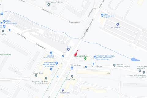 Билборд A в Харькове, 3х6  Гвардейцев Широнинцев ул. - Бучмы ул.,1а схема