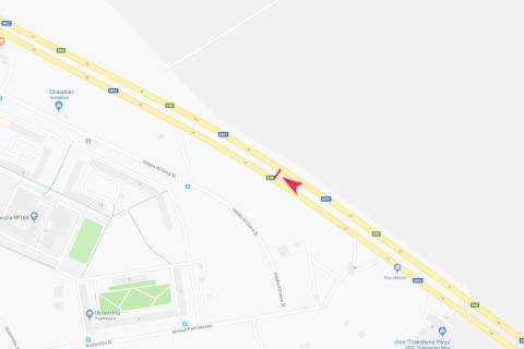 Билборд A в Харькове, 3х6  Московский пр-т (въезд/выезд из города), в город схема