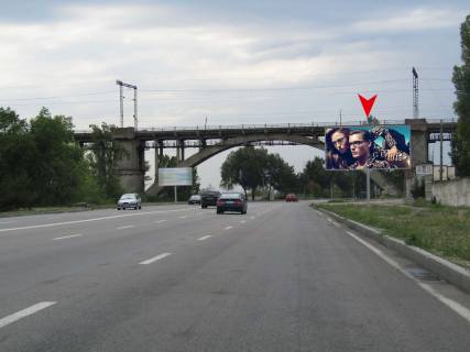 Билборд A в Днепр (Днепропетровск), 3х6  Сонячна Набережна (Маршала Малиновського) вул. (База Металопрокату) фото 1