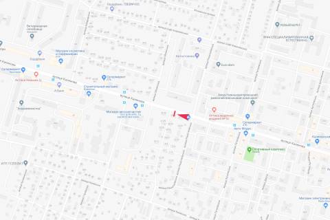 Билборд B в Днепр (Днепропетровск), 3х6  Калинова вул., 31 схема