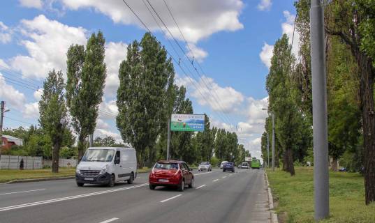 Билборд B в Харькове, 3х6  просп. Байрона (Героїв Сталінграда) - Тагільська вул., в центр фото 1