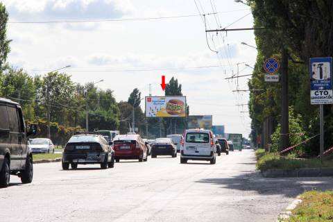Билборд B в Харькове, 3х6  просп. Льва Ландау (50-річчя СРСР), 52 (2), з центру фото 1