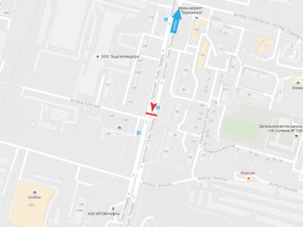 Призма B в Харькове, 3х6  просп. Льва Ландау (50-річчя СРСР), 38, из центра - 383389 схема