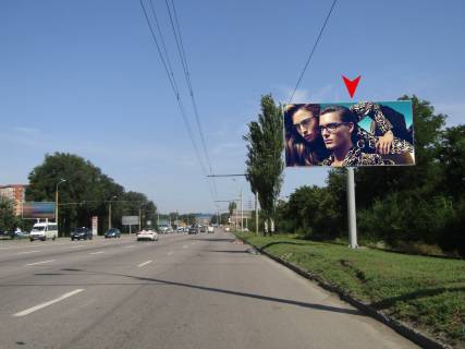 Билборд A в Днепр (Днепропетровск), 3х6  Запорізьке шосе  (перед Шинною вул.)  фото 1