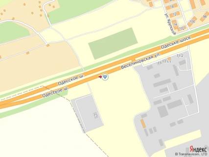 Билборд A в Николаеве, 6x3  Одесская трасса - въезд в город схема
