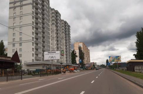Билборд B в Вышгороде Набережна , ЖК Набережний напрямок з Києва фото 1