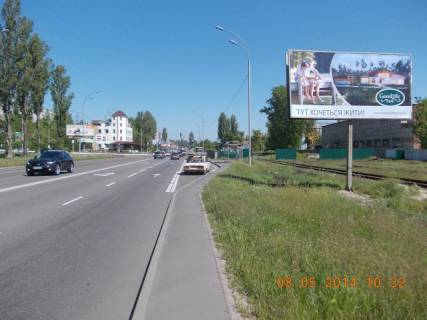 Билборд A в Вышгороде Набережна -вул.Шевченка ( зупинка) напрямок з Києва фото 1