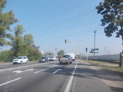 Билборд A в Вышгороде вул.Набережна, ЖК Дніпровські зорі, зупинка напрямок з Києва фото 1