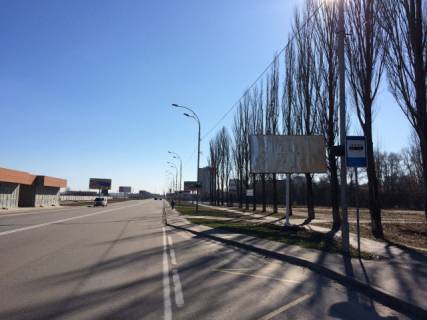 Билборд A в Вышгороде Набережна, зупинка к-р Мир, напрямок до Києва фото 1