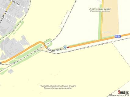 Билборд B в Николаеве, 6x3  Херсонское шоссе - въезд, 1 схема