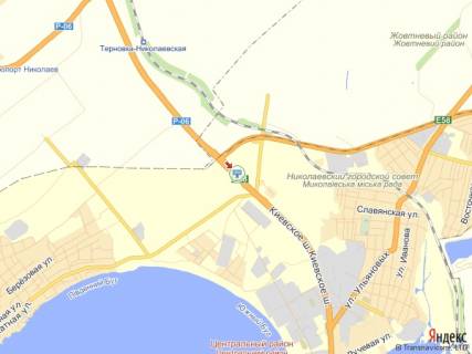 Билборд A в Николаеве, 6x3  Киевская трасса - въезд, 1 схема
