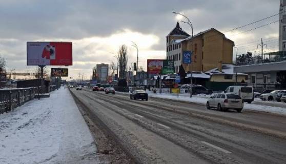 Билборд B в Вышгороде Набережна, 150м до "Сільпо" напрямок у Київ фото 1