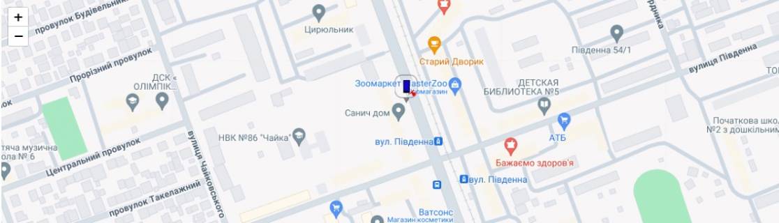 Нестандарт B в Николаеве просп. Богоявленский - перед ул. Южная схема