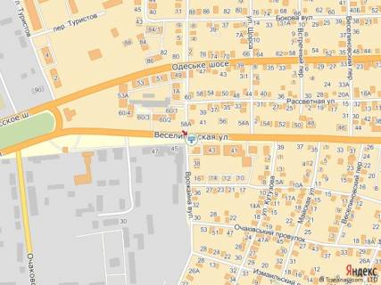 Билборд A в Николаеве, 6x3  ул. Веселиновская - ул. Урожайная схема
