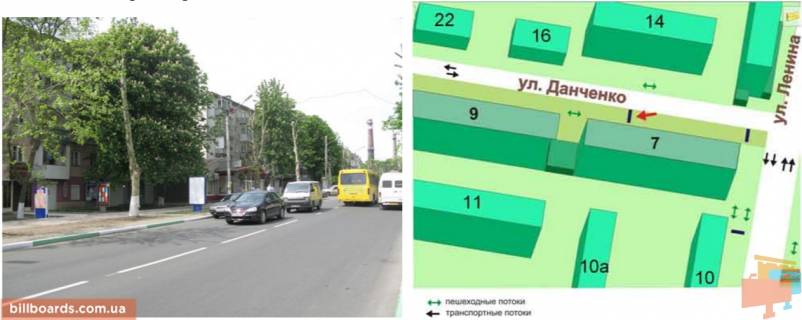 Ситилайт B в Черноморск (Ильичевск) ул.Данченко,7, №006-В фото 1