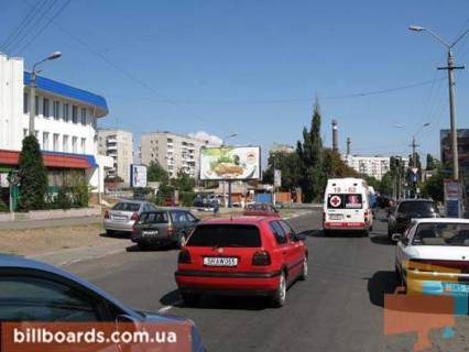 Билборд A в Черноморск (Ильичевск) перекрёсток ул.Александрийской, ул.1Мая, №20-А фото 1