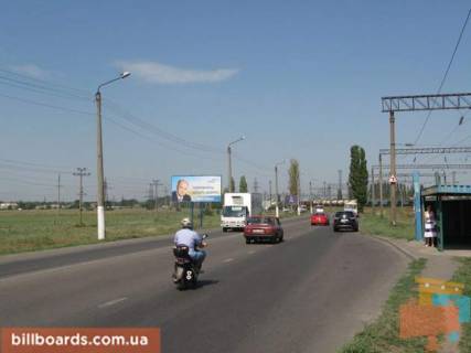 Билборд B в Черноморск (Ильичевск) ул.Промышленная, район автозаправки "БРСМ", №41-Б фото 1