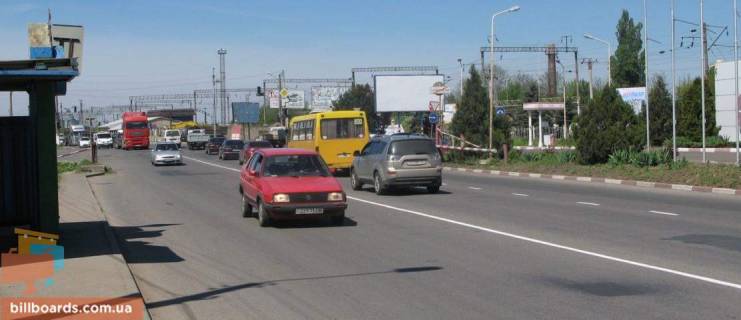 Билборд A в Черноморск (Ильичевск) ул.Промышленная, заправка "Лук-ойл", №05-А фото 1