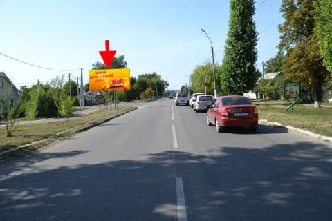 Билборд B в Дергачах Дергачі-вул. Сумський шлях-міськрада-у бік Золочева фото 1