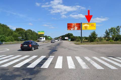 Billboard A in Kharkiv highway Trasa Kiiv-Harkiv-sel. Korotic-bila AZS OKKO ta Lilia-prava - u bik Harkova Photo 1