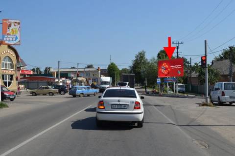 Билборд A в Дергачах Дергачі-вул. Сумський шлях-ЖД вокзал-у бік Харкова фото 1