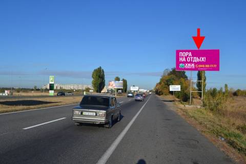 Білборд, Бігборд (Борд)  A у Харкові, 3х6  просп. Героїв Харкова (Московський) - Ростовська траса біля АЗС ОККО-3-в центр Фото 1