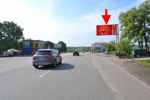 Билборд A в Харькове Харківське шосе-пост Поліції-прапорець №1-в центр фото 1