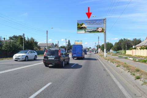 Билборд A в Песочине Полтавський шлях-в'їзд Котовського-прапорець №2-з центру фото 1