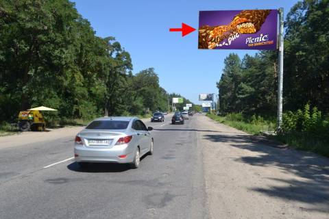 Билборд A в Харькове вул.Залютинська -розв'язка з кільцевою-прапорець №4-в центр фото 1