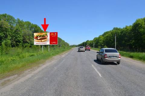 Билборд B на трассах Харьковской области, 3х6  Салтівське шосе-розв'язка з кільцевою-3-у бік Ст. Салтова фото 1