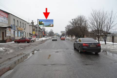 Билборд B в Мерефе Мерефа-вул. Дніпровська 185-у бік сел. Селекційне фото 1