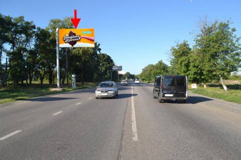 Билборд B в Высоком, 3х6  Сімферопольське шосе-сел. Високий-пост Поліції-біля АЗС "Б-сеть"-виїзд із міста фото 1