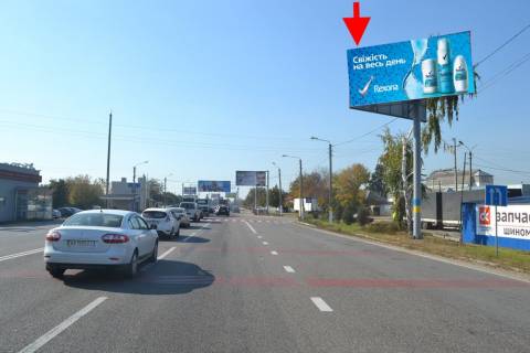 Билборд A в Песочине Полтавський шлях-пост  Поліції-біля шиномонтажу-з центру фото 1