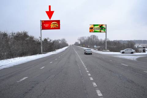Билборд B на трассах Харьковской области, 3х6  Кільцева дорога-сел. Лідне -біля АЗС Brent Oil-прапорець №1- в бік сел. Високий фото 1