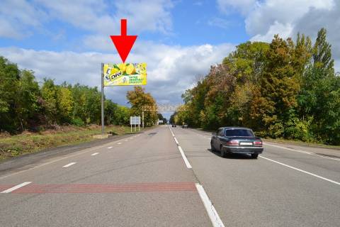Билборд B в Харькове Харківське шосе-пост Поліції-поворот на Лісне-прапорець №3-із центру фото 1