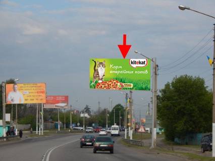 Билборд A в Песочине Полтавський шлях-вул.Шляхова-прапорець №2-з центру фото 1